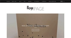 Desktop Screenshot of pageparpage.com